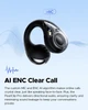 SoundPeats PearlClip Pro black навушники бездротові Bluetooth чорні напіввідкриті - зображення 5