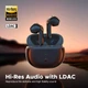 Навушники SoundPeats Air3 Deluxe HS black бездротові Bluetooth TWS вкладиші чорні матові LDAC - зображення 3
