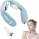 Імпульсний масажер для шиї Smart Neck Massager K05 Blue з підігрівом — бездротовий мікрострумовий масажер, 4 режими - зображення 2