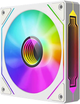 Вентилятор для корпуса Jungle Leopard Prism 120 Pro ARGB Reverse White — кулер 120 мм с эффектом бесконечного зеркала - изображение 2