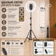 Кольцевая лампа со штативом 2.1 м Ring Light с пультом, держателем для телефона и 3 режимами света - изображение 5