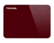 Накопичувач зовнішній HDD 2.5" USB 2.0 TB Toshiba Canvio Advance Red (HDTC920ER3AA) - зображення 1
