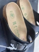 Женские шлепанцы BIRKENSTOCK PAPILLIO ARIZONA GROOVED VEGAN 1018520 narrow 39 черные - изображение 7