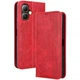 Чехол-книжка Deexe Retro Style для Infinix Smart 20 - Red - изображение 1