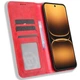 Чехол-книжка Deexe Retro Style для Infinix Smart 20 - Red - изображение 6