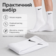 Носки Nike высокие спортивные 36 пар размер 34-36 белые с черным логотипом длинные носки для тренировок, спортзала, школы - изображение 3