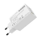 Зарядний пристрій Sigma Mobile PS6501 X-Power 65W GaN, PD, QC, 2xUSB-C, 1xUSB-A, White - зображення 4