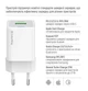 Зарядное устройство ColorWay CH-S055PDC 35W GaN mini PD Port PPS USB (Type-C PD + USB QC4.0) cable Type-C - зображення 5