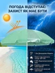 Комплект для кемпінгу складаний стіл та 4 стільці AceCamp Зелений + парасолька 1.6 м діаметр - зображення 6