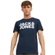 Футболка JJECORP LOGO TEE SS O-NECK NOOS Jack & Jones 12151955-Navy Blazer M Синій (5714487088226) - изображение 1