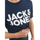 Футболка JJECORP LOGO TEE SS O-NECK NOOS Jack & Jones 12151955-Navy Blazer M Синій (5714487088226) - изображение 5