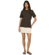 Футболка ONLMONJA S/S TEE JRS NOOS ONLY 15320892-Chocolate Torte M Коричневий (5715870729689) - зображення 2