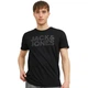Футболка JJECORP LOGO TEE SS O-NECK NOOS Jack & Jones 12151955-Black S Чорний (5715424111816) - изображение 1