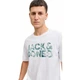 Футболка JJEJEFF LOGO TEE SS SN Jack & Jones 12288536-White XL Білий (5715830432024) - изображение 4