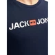 Футболка JJECORP OLD LOGO TEE SS O-NECK NOOS Jack & Jones 12137126-Navy Blazer L Синій (5713733024216) - зображення 4