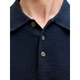 Поло JPRBLURILEY KNIT POLO SS SN Jack & Jones 12292034-Sky Captain XXL Синій (5715867525102) - изображение 5