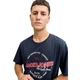 Футболка JJELOGO TEE SS O-NECK 2 COL SS26 SN Jack & Jones 12288016-Sky Captain L Синій (5715826410982) - изображение 4