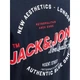 Футболка JJELOGO TEE SS O-NECK 2 COL SS26 SN Jack & Jones 12288016-Sky Captain L Синій (5715826410982) - изображение 5