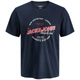 Футболка JJELOGO TEE SS O-NECK 2 COL SS26 SN Jack & Jones 12288016-Sky Captain L Синій (5715826410982) - изображение 7