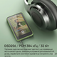 Аудіоплеєр HiBy R1 — Компактний Hi-Res аудіоплеєр з ЦАП CS43131, Bluetooth 5.1, LDAC та підтримкою DSD256 - зображення 10