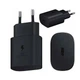 Сітковий адаптер Black Edition 25W USB Type C швидкий зарядний пристрій блок живлення для смартфона Android зарядка 5A компактний адаптер для телефону універсальний USB C адаптер для швидкого заряджання мобільних пристроїв та гаджетів - зображення 3