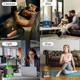 Портативний зволожувач повітря Kinscoter з ефектом полум’я аромадифузор humidifier з LED підсвіткою USB нічник для дому офісу спальні ультразвуковий дифузор з ароматизацією автоматичним вимкненням та холодним випаровуванням 180 мл - изображение 4