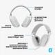 Навушники Logitech Zone Vibe 100 White (981-001219) - зображення 7