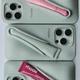Чохол на телефон Rhode Lip Case для iPhone 15 Pro Max Grey - зображення 2