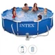 Каркасный круглый бассейн Intex 28202, 305х76 см, объем воды 4485 литров, из качественного ПВХ, для взрослых и детей, со сливным клапаном, фильтр-насос в комплекте, голубой - изображение 9