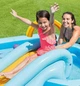 Надувной игровой центр Intex 57161 "Приключения в джунглях", из двух раздельных бассейнов, для детей от 3-х лет, 257х216х84 см, голубой - изображение 4