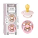 Пустушка BIBS 6-18 m x Liberty Colour 2 PACK Oscar Meadow Latex Round (кругла) – Petal Mix - изображение 2