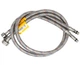 Гнучка підводка для змішувача 40 см Thermo Alliance 1/2" × М10, нержавіюче обплетення, нейлонове покриття (пара) - зображення 1