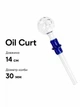 Стеклянная трубка для курения Oil Curt Blue - изображение 2