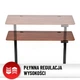 Стіл з електричним регулюванням Hell's Chair Canyon Walnut з горіховий 140x70 см - изображение 13