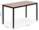 Обідній стіл ModernHome by Multistore NORD-O-BC 120 x 60 см (5905817008766) - зображення 7