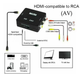Адаптер HDMI AV RCA MINI HD2AV 1080p з підтримкою NTSC PAL - зображення 5