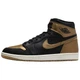 Чоловічі кросівки Air Jordan 1 Retro High OG DZ5485 071 шкіряні повсякденні чорні з золотистим Розмір 41 - изображение 1