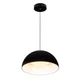 Люстра підвісна світлодіодна LED Levistella 781PL3956 (300) BK+WH чорна + білий - зображення 2