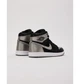 Жіночі кросівки Air Jordan 1 Retro High Og FD4810-010 шкіряні чорні з срібним Розмір 42.5 - изображение 4