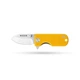 Складний ніж WESN MICROBLADE (Титан + Жовтий G10) 9.5см - зображення 1