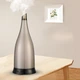 Аромадиффузор Glass ультразвуковой 90 мл USB с подсветкой Коричневый увлажнитель воздуха для дома офиса бесшумный с автоотключением - изображение 2