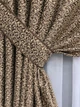 Комплект готових штор VR-Textil Софт Вензель № 2043ш(А) Шоколадний з бежевим 140х275 см 2шт (39-0066) - зображення 5