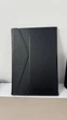 Чохол-книжка для Lenovo Tab Extreme 14.5” — чорний, еко-шкіра, підставка, діагональна строчка - зображення 1