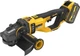 Акумуляторна кутова шліфувальна машина DeWalt 54V FlexVolt 230 мм з 2 акумуляторами 9 Аг (DCG460X2-QW) - зображення 2
