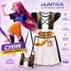 Сукня Хантрікс Кейпоп Міри з сумочкою для дівчинки K-Pop Demon Hunters Мисливиці на демонів розмір 140 для фотосесій, косплею, вечірок - зображення 2