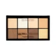 Палетка корректоров для контурирования лица MAKEUP REVOLUTION HD Pro Powder Contour Fair, 8 оттенков - изображение 1