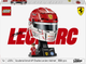 Zestaw klocków LEGO Editions Formula 1 Kask Charles Leclerc Scuderia Ferrari HP 886 elementów (43014) - obraz 1
