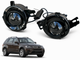 Противотуманные Led фары BMW-(E70)-2010-2013 г. Линза-Управление по телефону - изображение 1