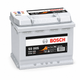 Автомобильный аккумулятор Bosch S5 12В 63Ач 610А R+ для легкового авто (0 092 S50 050) - изображение 1