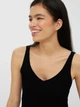 Майка женская Vero Moda 10264760 XS Black (5715222717593) - изображение 4